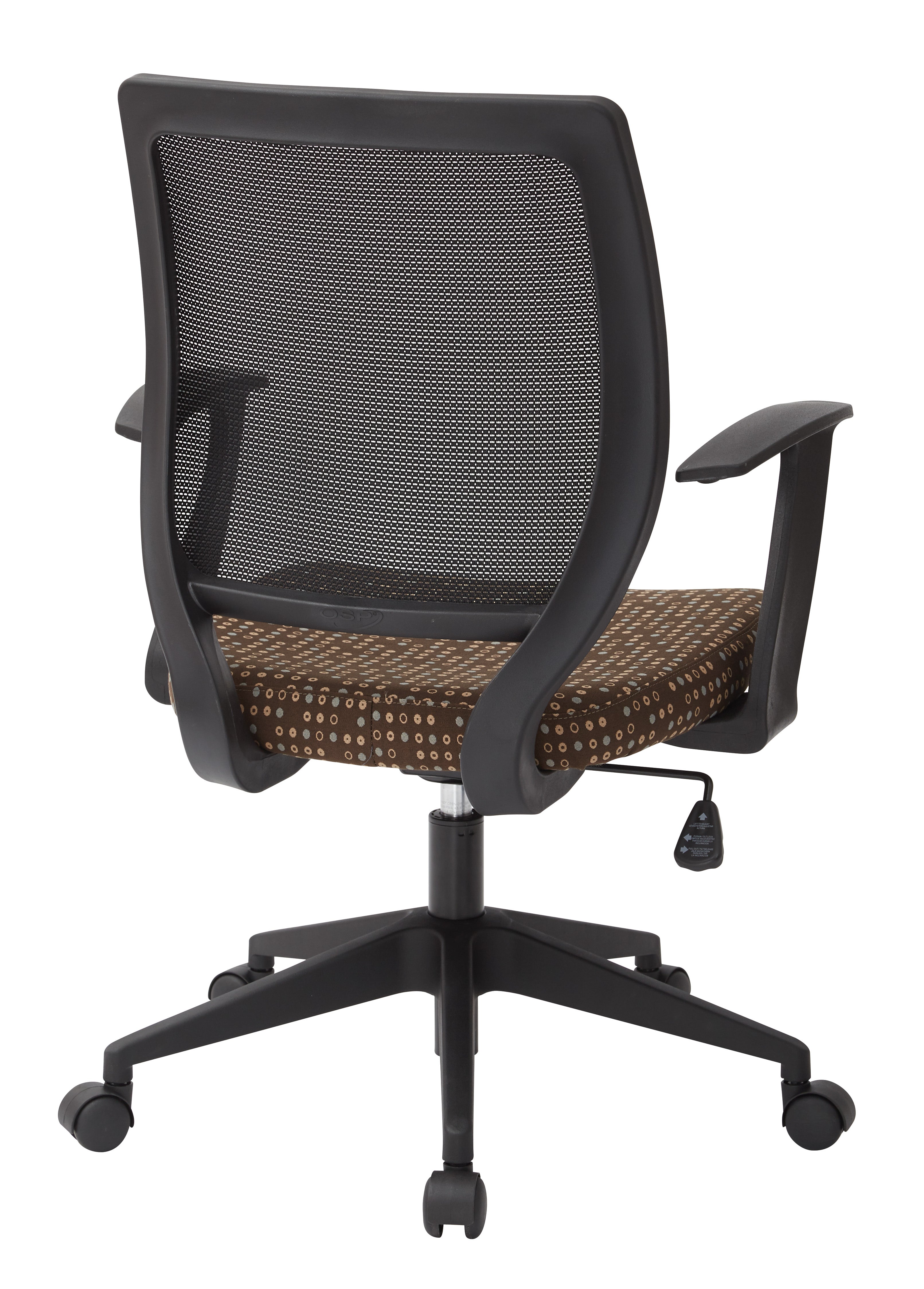 Screen Back Task Chair with "T" Arms 1